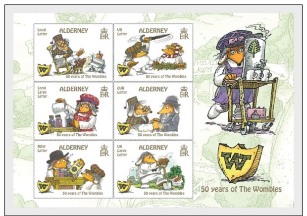 H01 Alderney 2018 The Wombles MNH Postfrisch - Alderney