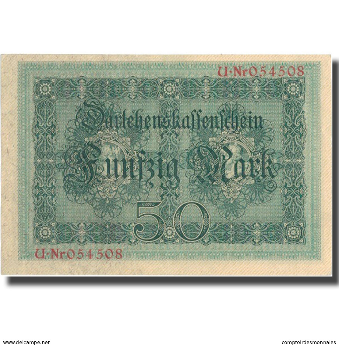 Billet, Allemagne, 50 Mark, 1914, 1914-08-05, KM:49a, SUP+ - 50 Mark