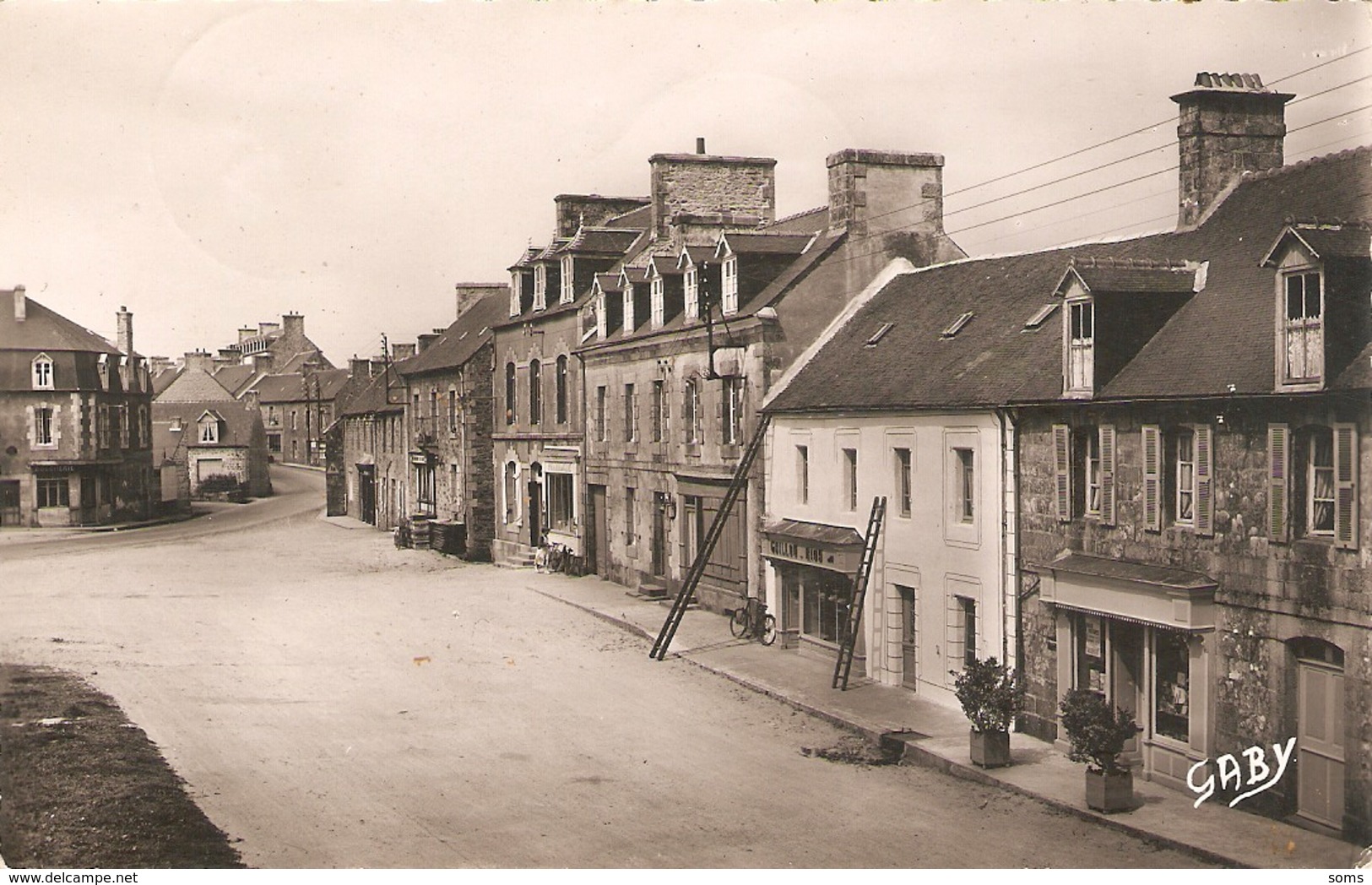 Carte "Gaby" De Bretagne, Bourbriac (22), Bas De La Plage Traou Al Leurger, éd. Artaud 8, Format Cpa écrite En 1959 - Autres & Non Classés