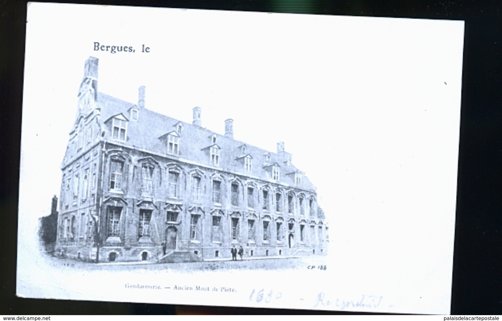 BERGUES        TIRAGE 1898 - Bergues