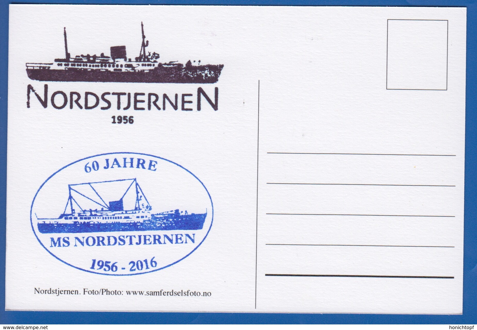 Schiffe; MS Nordstjernen; 60 Jahre - Paquebots