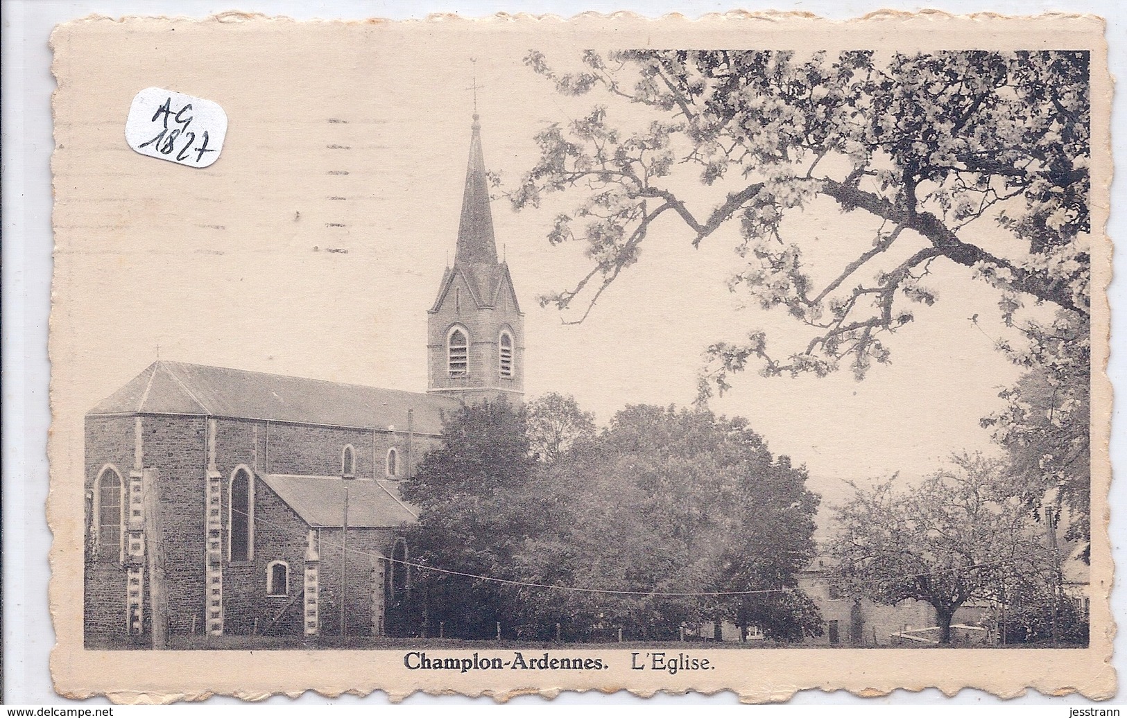 CHAMPLON-ARDENNES- L EGLISE - Tenneville