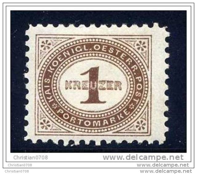 PORTO Mi. 1 A (L 10 1/2) Falz - Postage Due