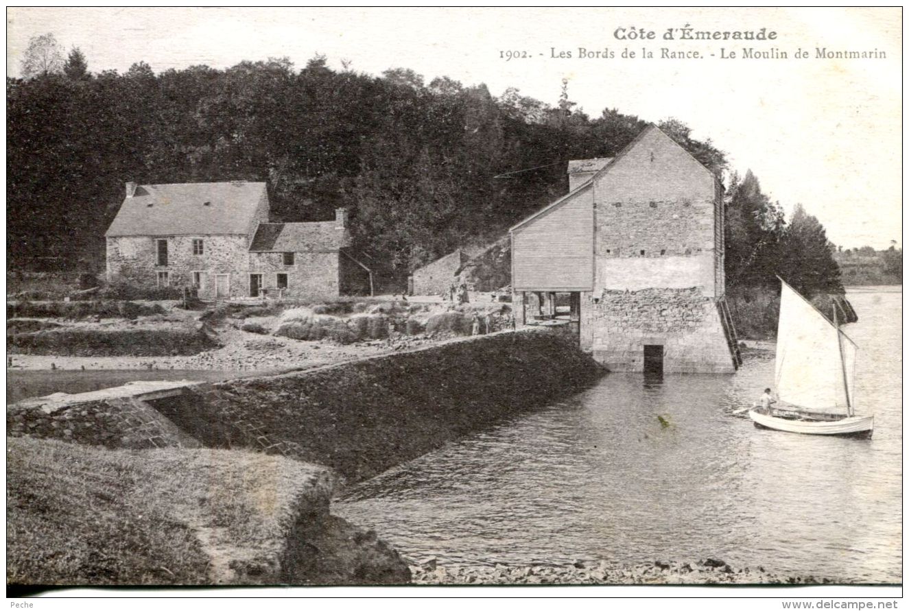 N°63721 -cpa Le Moulin De Montmarin Bords De La Rance- - Moulins à Eau