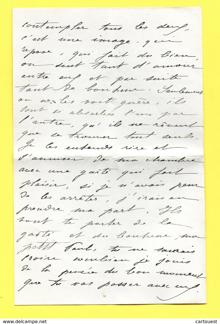 ENVELOPPE + LETTRE écrite à CERILLY (Allier) 29/07/1899 Oblitérée Cérilly & Pontarlier / Sage 15c Bleu