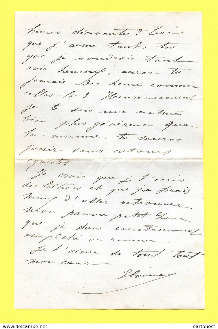 ENVELOPPE + LETTRE écrite à CERILLY (Allier) 29/07/1899 Oblitérée Cérilly & Pontarlier / Sage 15c Bleu