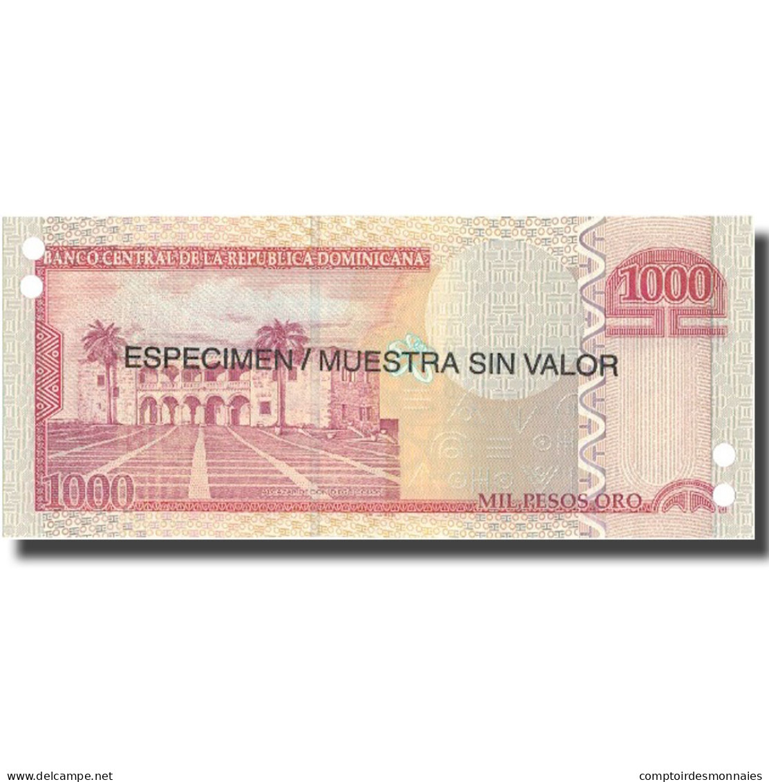 Billet, Dominican Republic, 1000 Pesos Oro, 2006, 2006, Specimen, KM:180s1, NEUF - Dominikanische Rep.