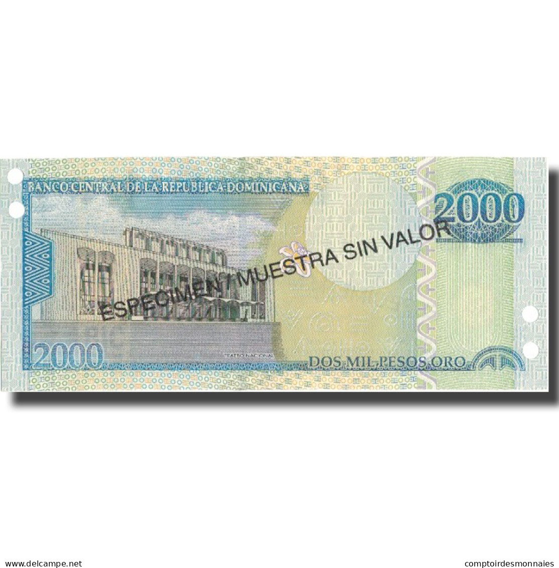 Billet, Dominican Republic, 2000 Pesos Oro, 2003, 2003, KM:174s2, NEUF - Dominicana