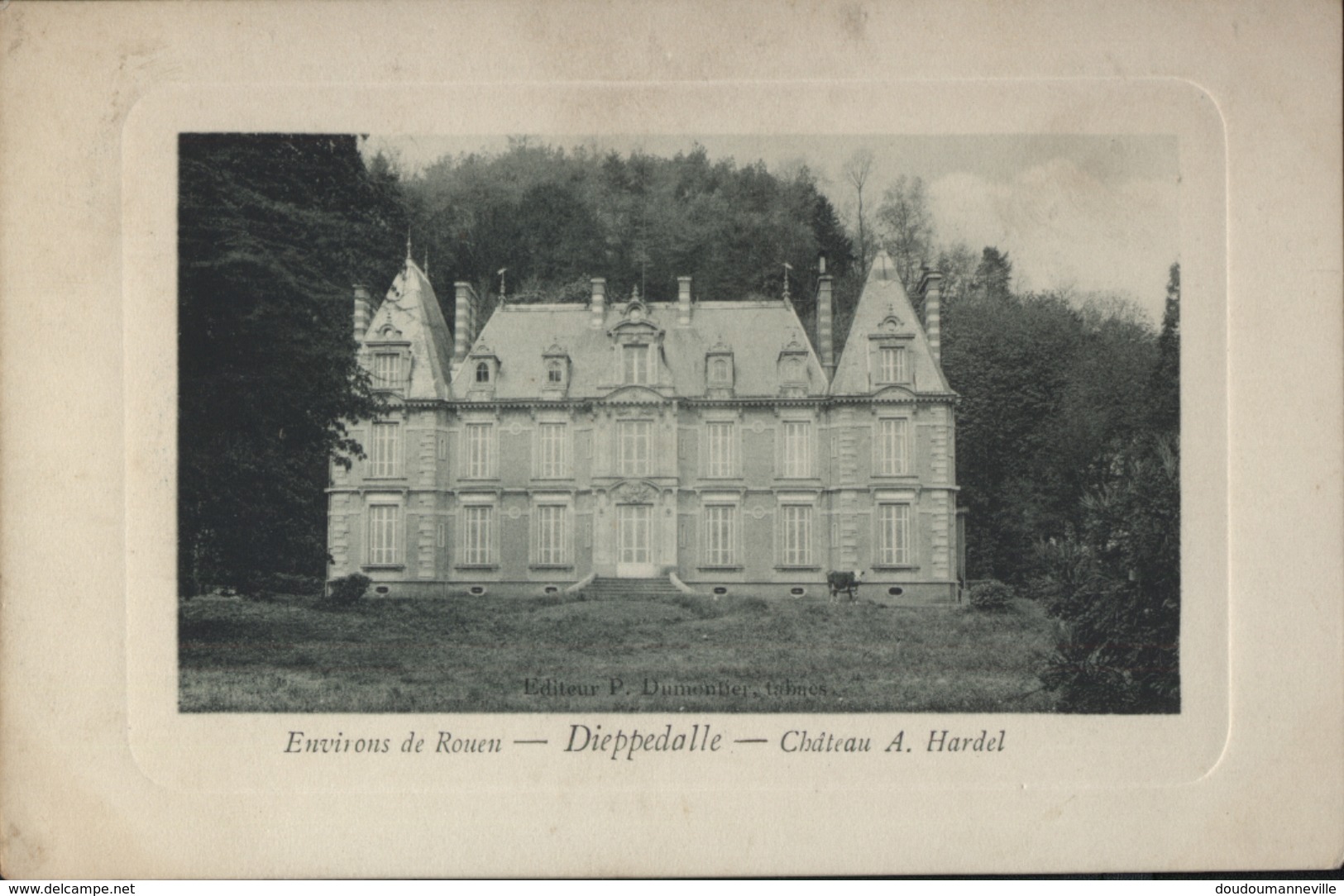 CPA - 76 -  DIEPPEDALLE - QUEVILLY - Château - Architecture - Canteleu