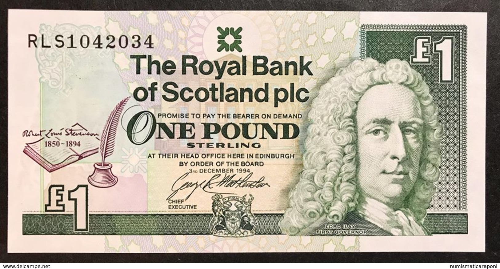 Scozia Scotland 1  Pounds 1994 Fds LOTTO 2058 - 1 Pound