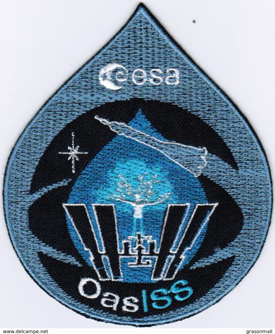 Human Space Flights Soyuz TMA-15 Oasiss Parus Russia Iron On Embroidered Patch - Patches