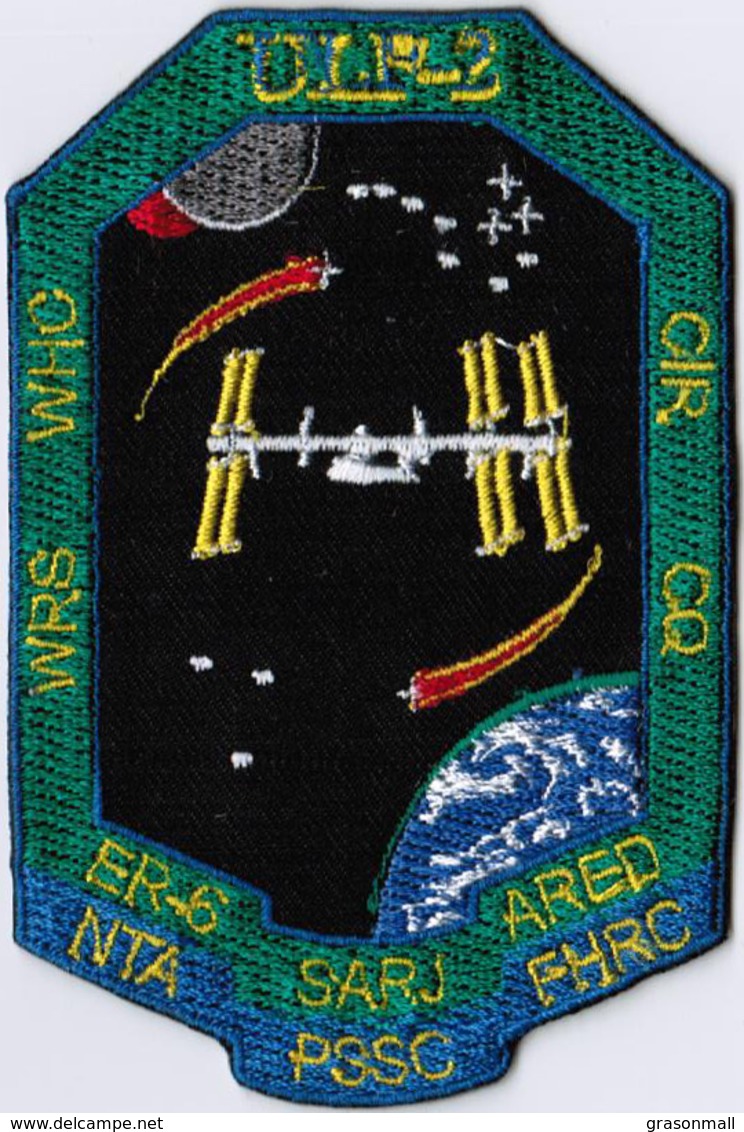 Human Space Flights STS-126 #2 Endeavour (22) USA Iron On Embroidered Patch - Patches