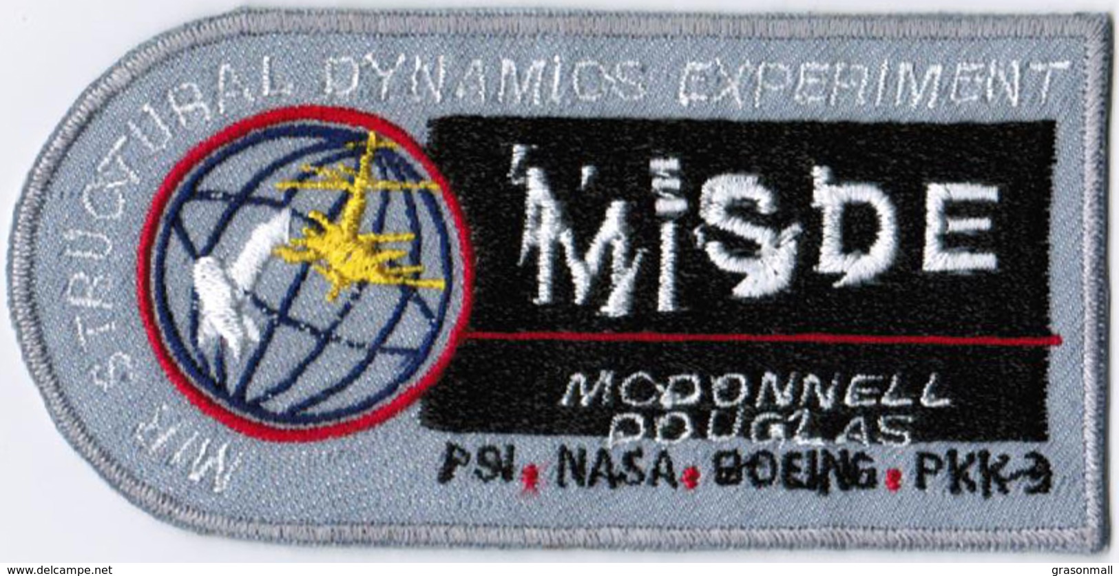 Human Space Flights STS-81 Atlantis (18) USA #2 Iron On Embroidered Patch - Patches