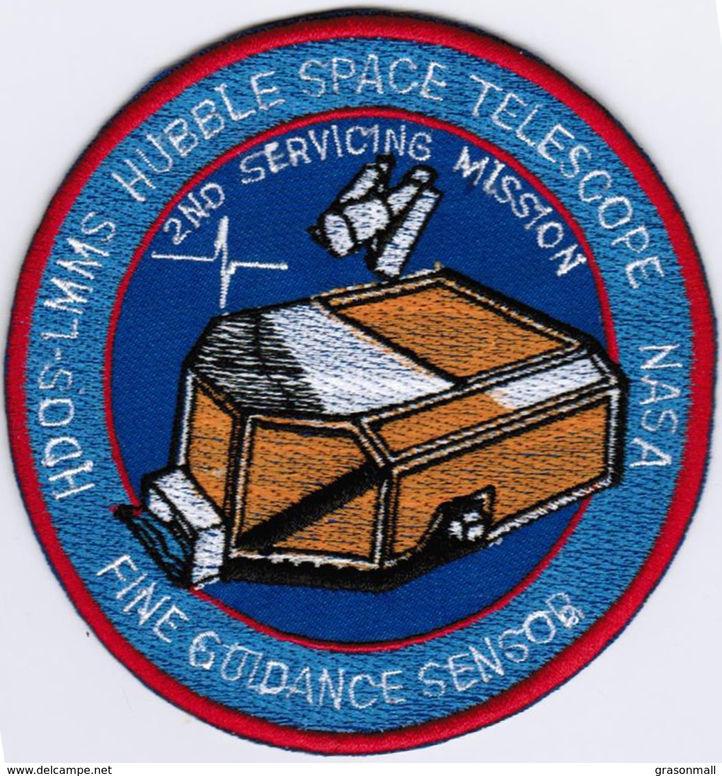 Human Space Flights STS-82 Discovery (22) USA Sensor Iron On Embroidered Patch - Patches