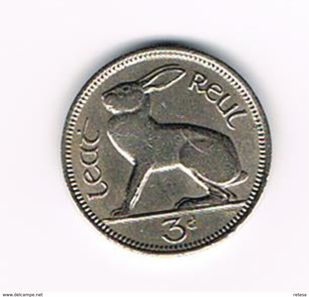 -&   IERLAND  3 PENCE  1962 - Irlande