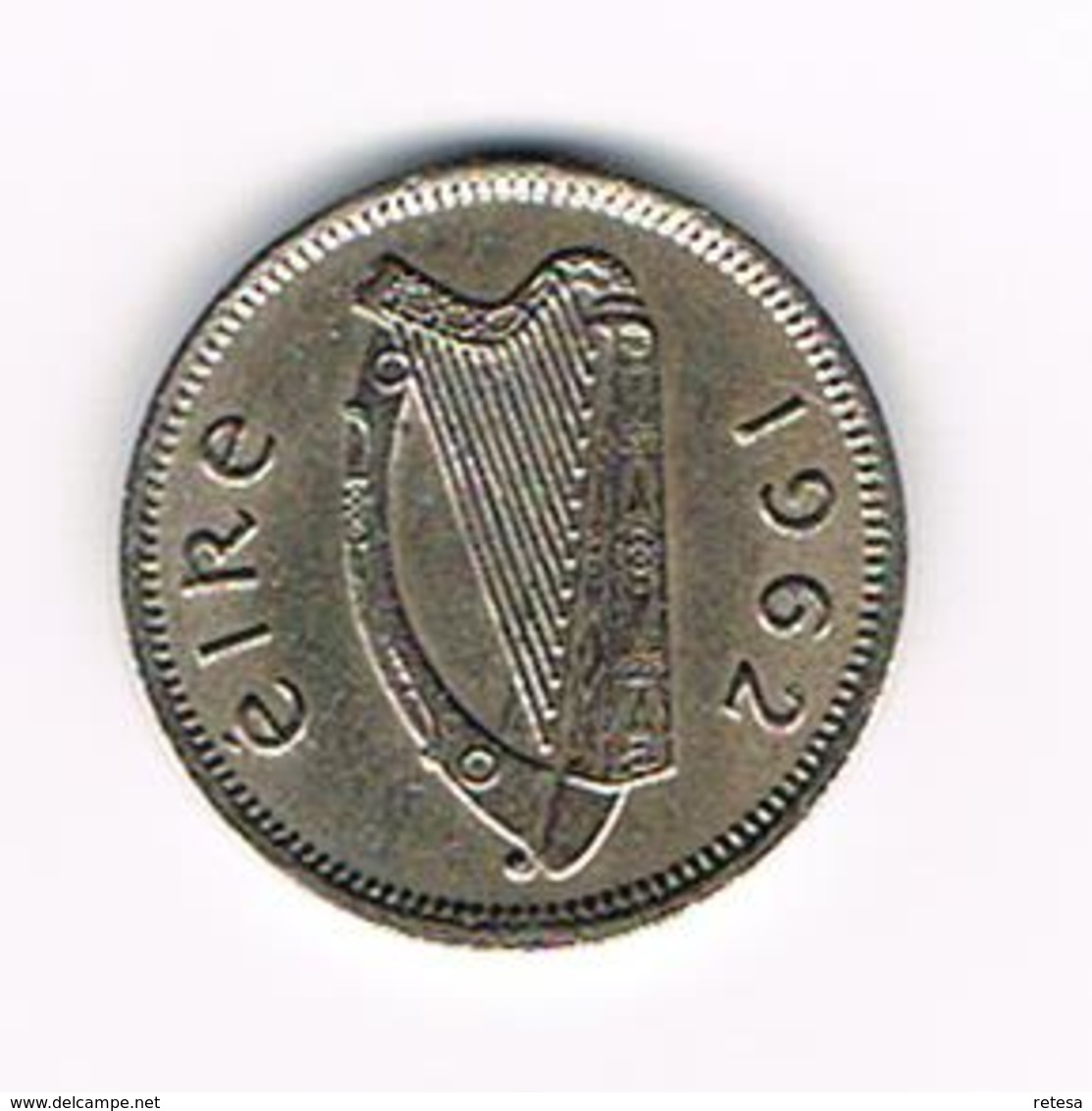 -&   IERLAND  3 PENCE  1962 - Irlande