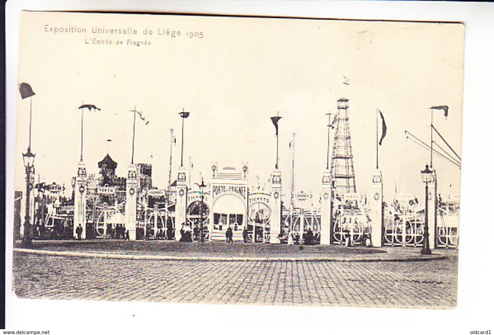 BELGIUM LIEGE EXPOSITION  UNIVERSELLE 1905 - Other & Unclassified