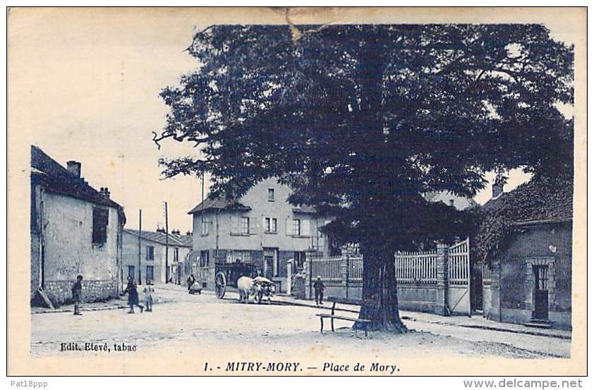 77 - MITRY MORY : Place De Mory - CPA - Seine Et Marne - Mitry Mory