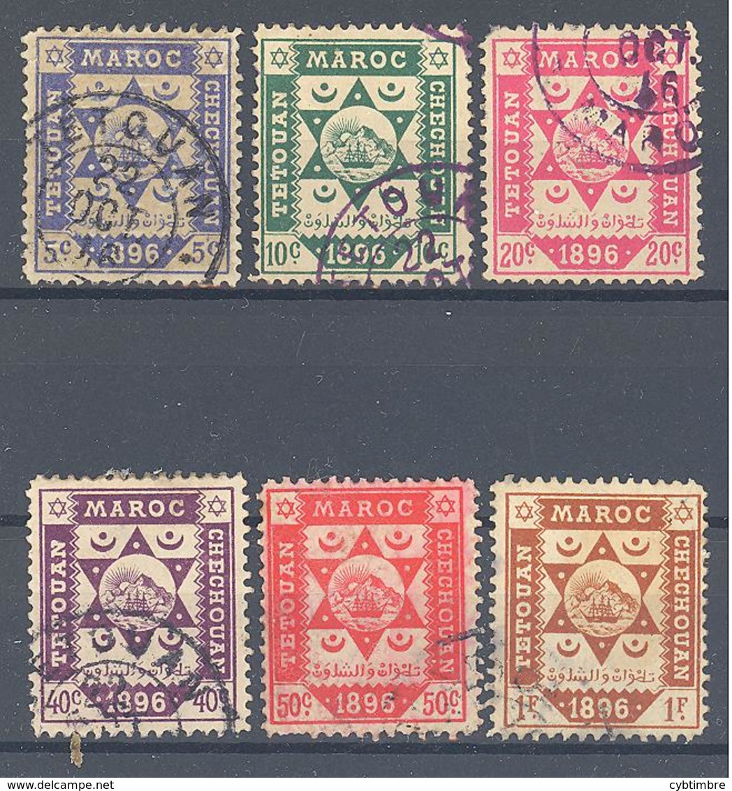 Maroc Postes Locales: Yvert N° 139/145° La Serie Sauf N°142; Cote 780.00€ - Sellos Locales