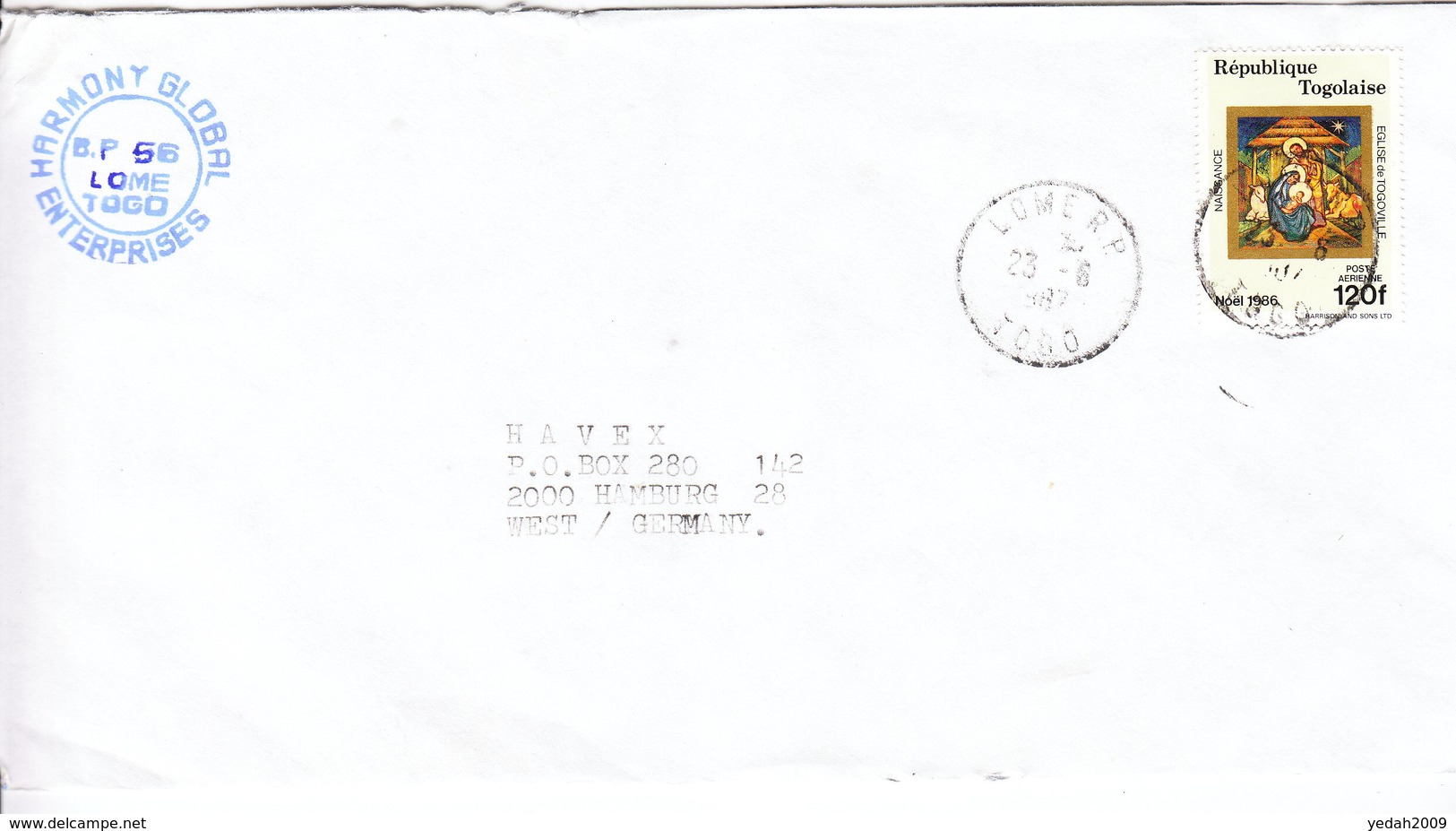 TOGO COVER 1987 - Togo (1960-...)