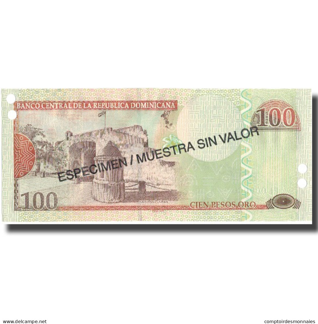 Billet, Dominican Republic, 100 Pesos Oro, 2003, 2003, Specimen, KM:171s3, NEUF - Dominicaine