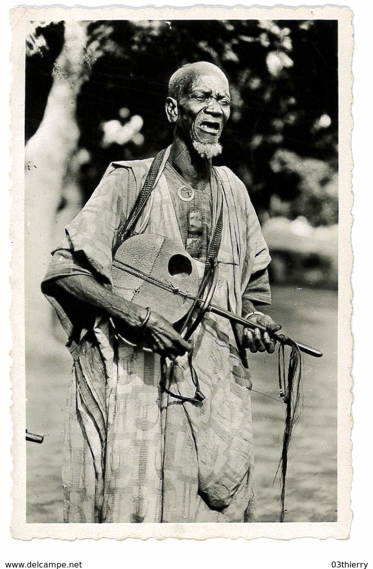 CPSM NIGER MUSICIEN HAOUSSA - Niger