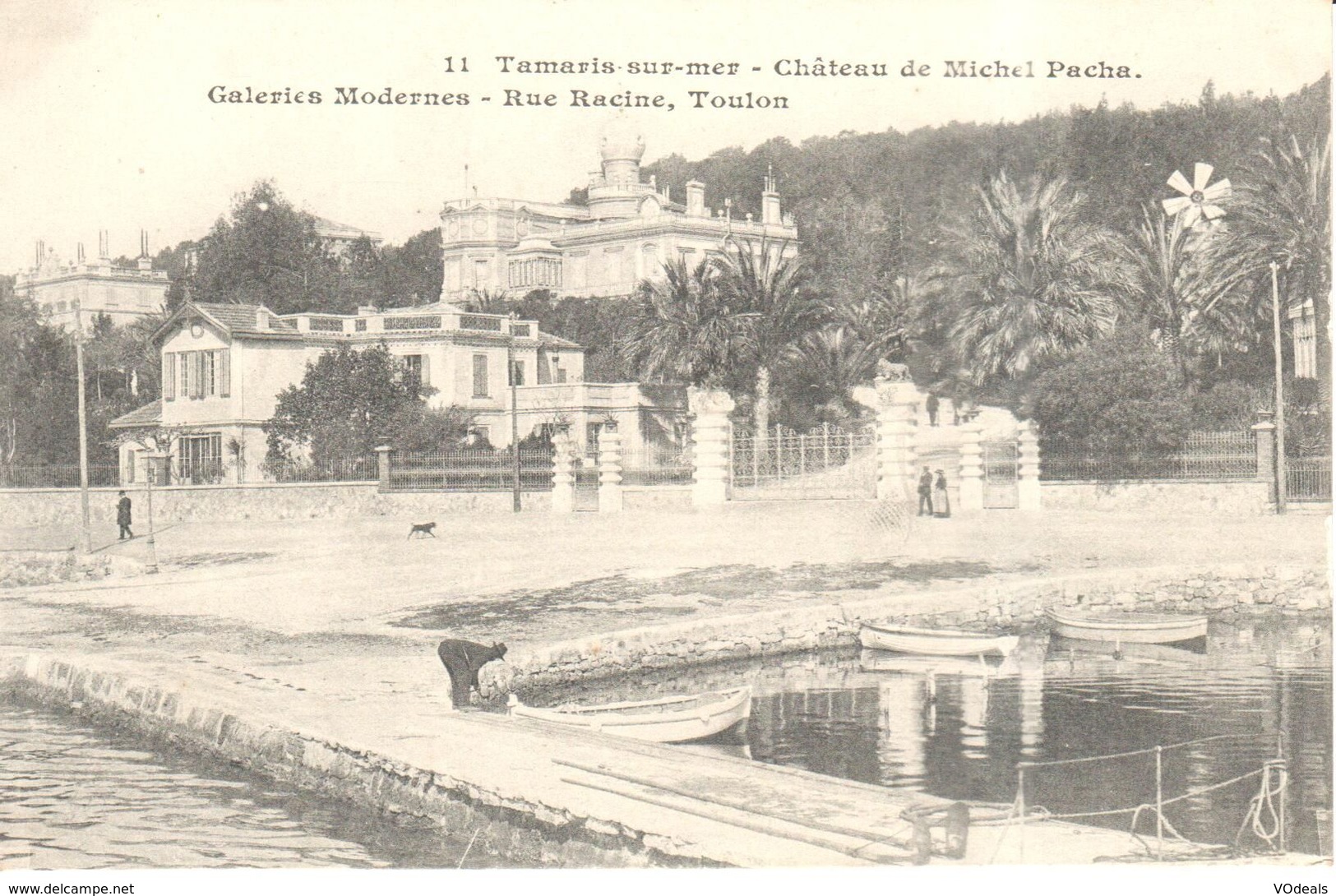 (83) Var - CPA - Tamaris-sur-mer - Château De Michel Pacha - Tamaris