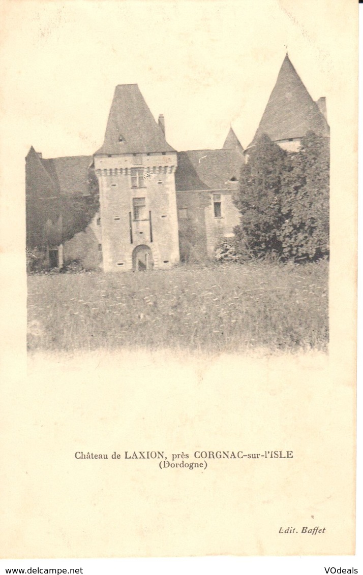 (24) Dordogne - CPA - Château De Laxion, Près Corgnac-sur-l'Isle - Autres & Non Classés