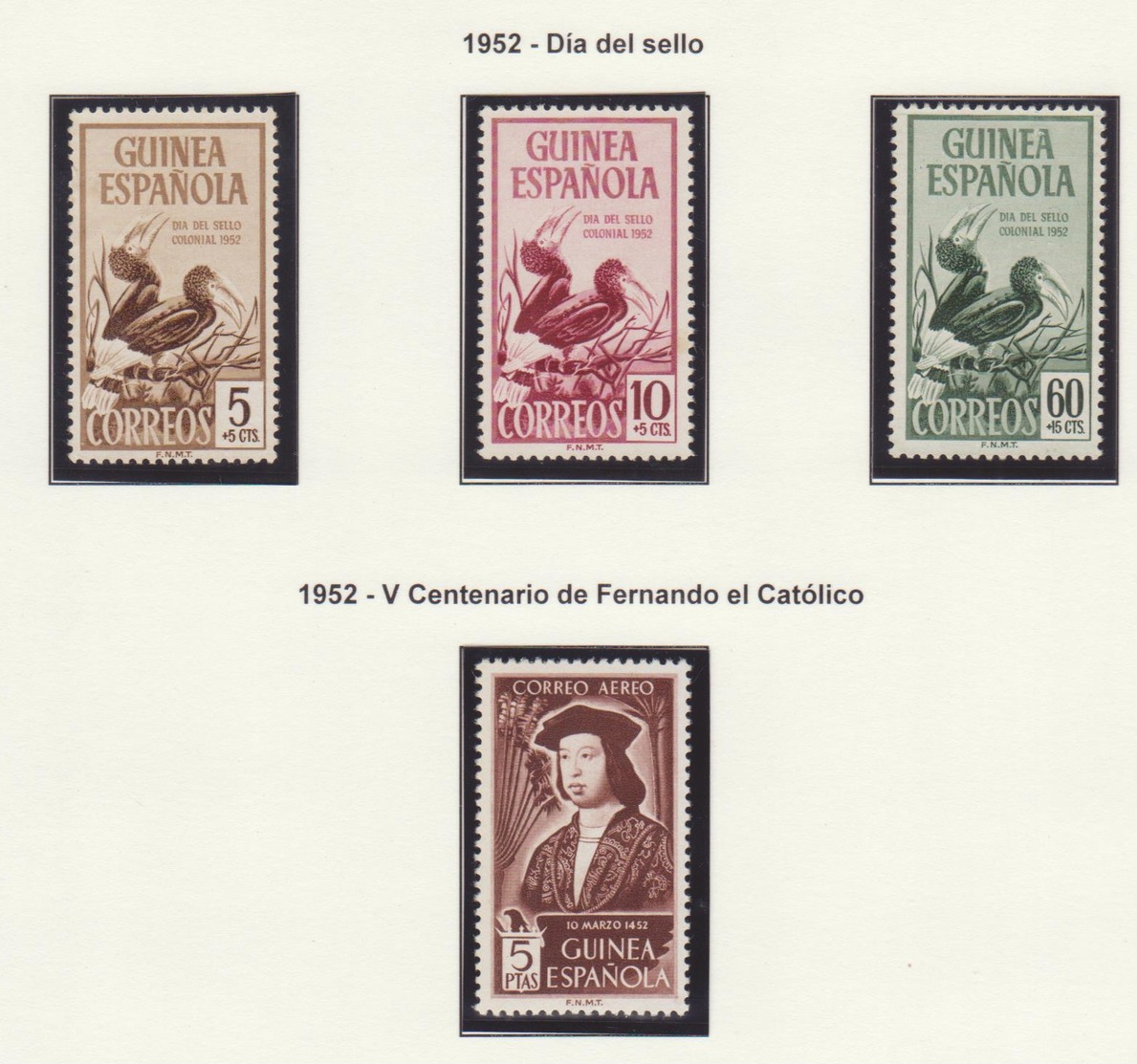 GUINEA ESPAÑOLA 1953 AÑO COMPLETO**MNH - Guinea Española