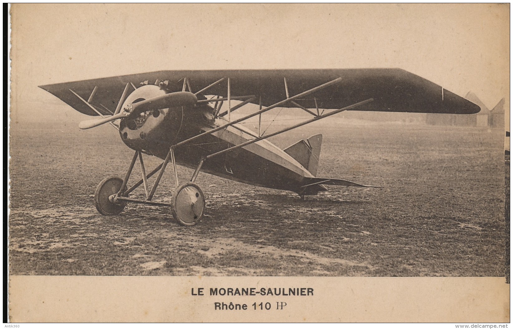CPA Aviation Avion MORANE SAULNIER Rhône 110 HP - 1919-1938: Interbellum