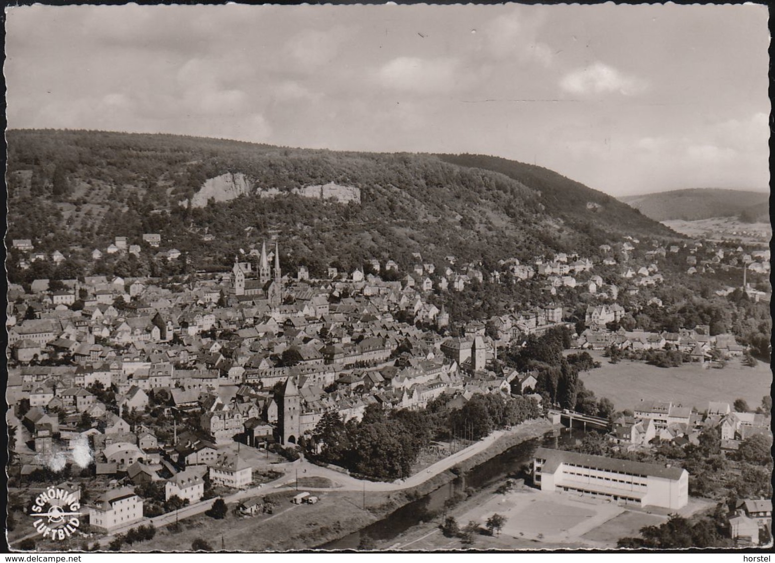 D-63571 Gelnhausen - Schöning Luftbild - Aerial View - Gelnhausen