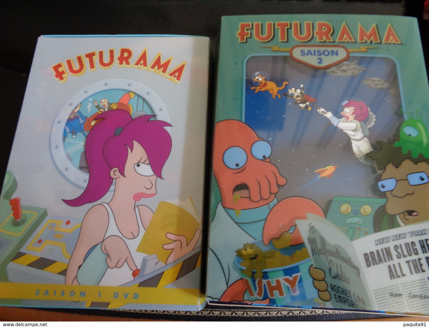 Saison 1 Et 2 De Futurama Soit 7 Dvd En Coffrets, Parfait état - Cartoons
