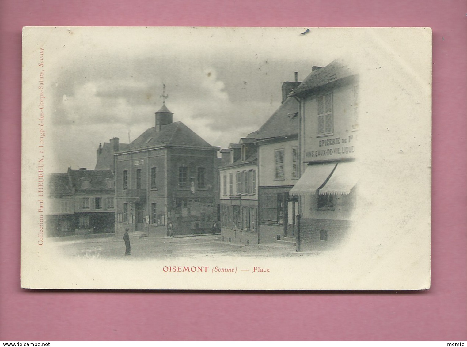 CPA  -  Oisemont  - (Somme) - La Place - Oisemont