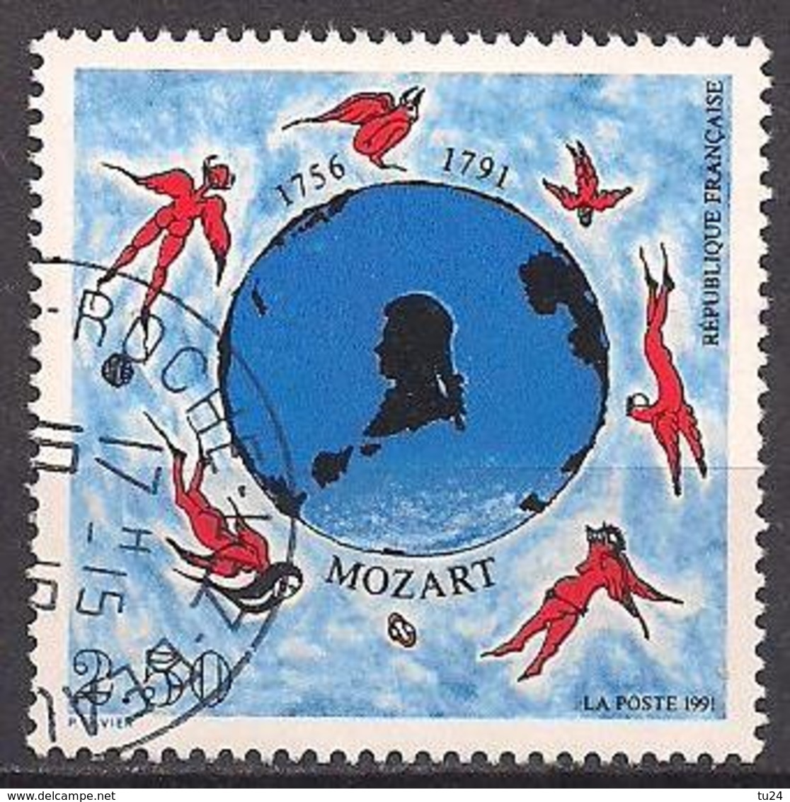 Frankreich  (1991)  Mi.Nr.  2828  Gest. / Used  (8bb19) - Gebraucht