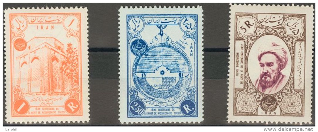 Irán  **Yv 861/63. 1956. Serie Completa. MAGNIFICA. Yvert 2013: 30 Euros. - Irán