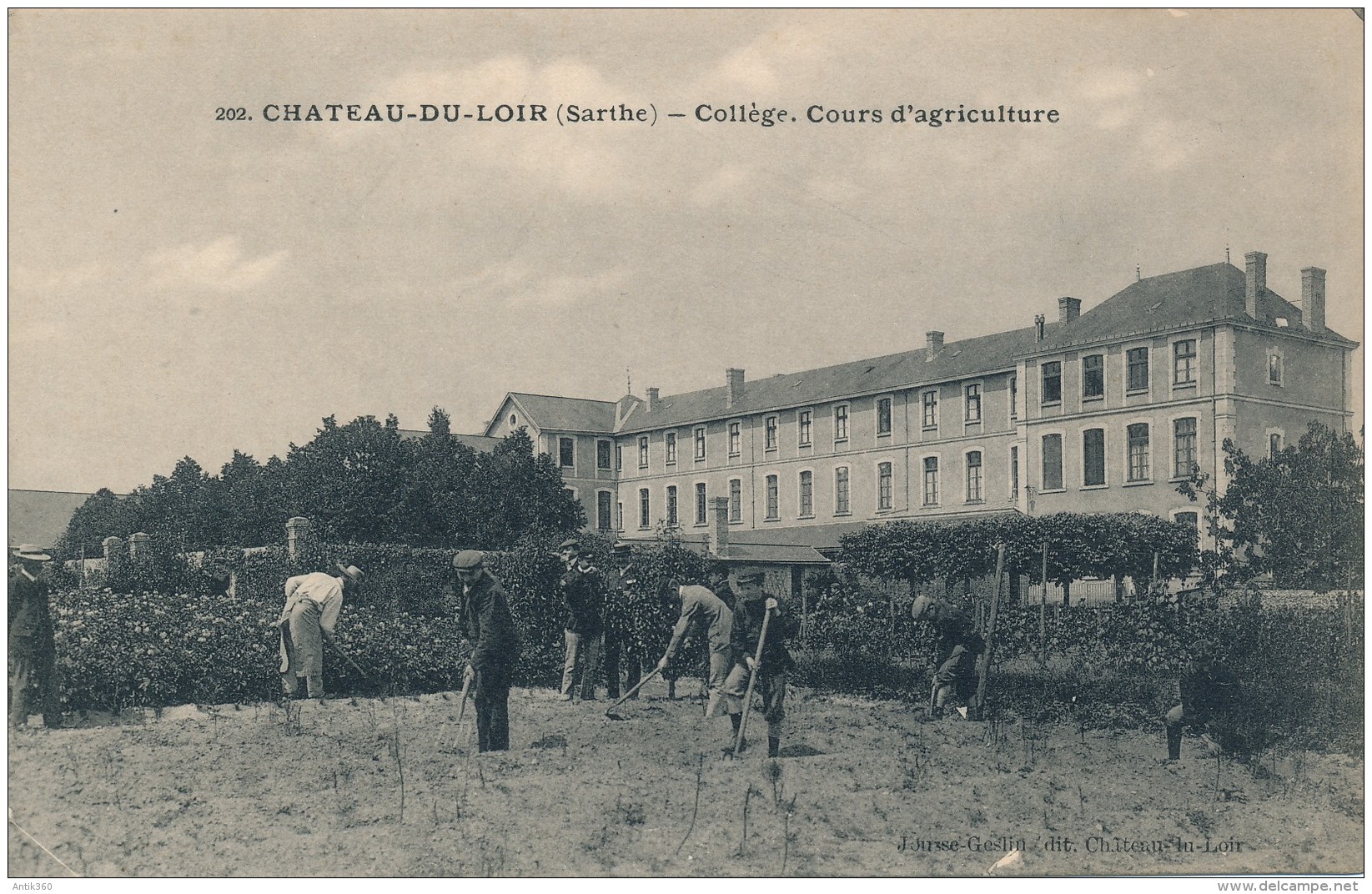 CPA 72 CHATEAU DU LOIR Collège Cours D'Agriculture - Chateau Du Loir