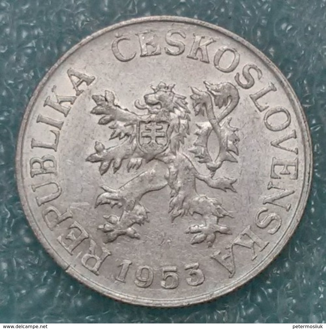 Czechoslovakia 25 Hellers, 1953 ↓price↓ - Tsjechoslowakije