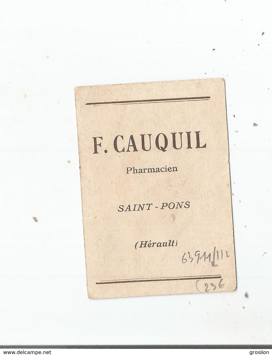 CARTE PARFUMEE ANCIENNE PARFUM ARYS PARIS "VOULOIR C'EST POUVOIR" - Vintage (until 1960)