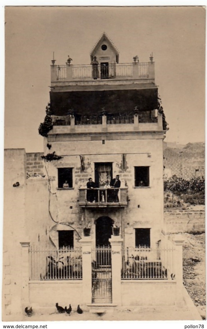 FOTOGRAFIA EDIFICIO - Spedita Da PACECO - TRAPANI - 1928 - Vedi Retro - Trapani