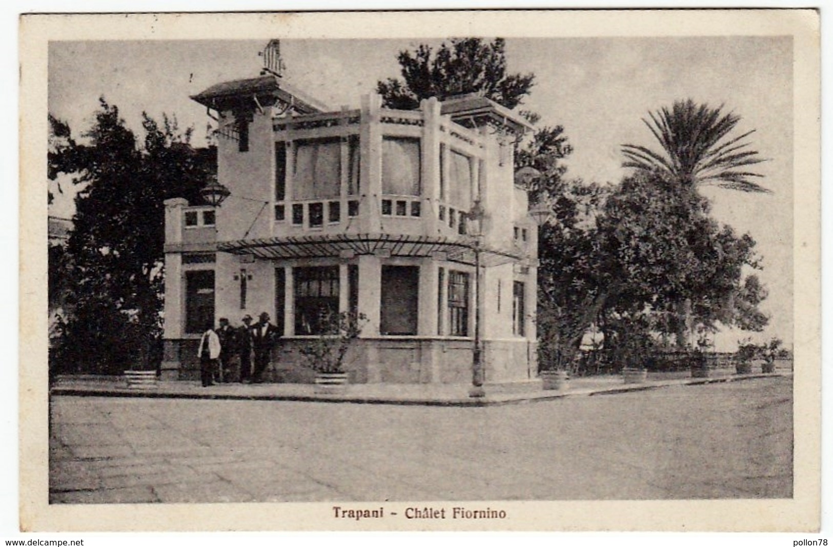 TRAPANI - CHALET FIORNINO - 1925 - Vedi Retro - Formato Piccolo - Trapani