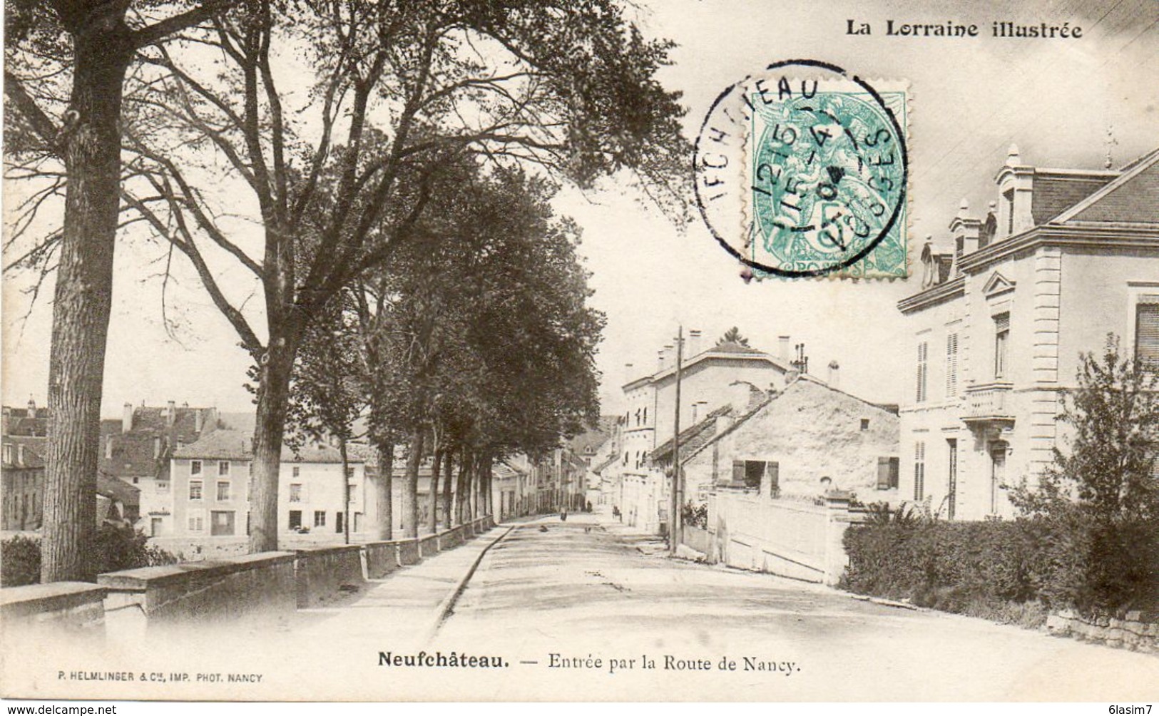 CPA - NEUFCHÂTEAU (88) - Aspect De L'entrée Du Bourg Par La Route De Nancy En 1904 - Neufchateau