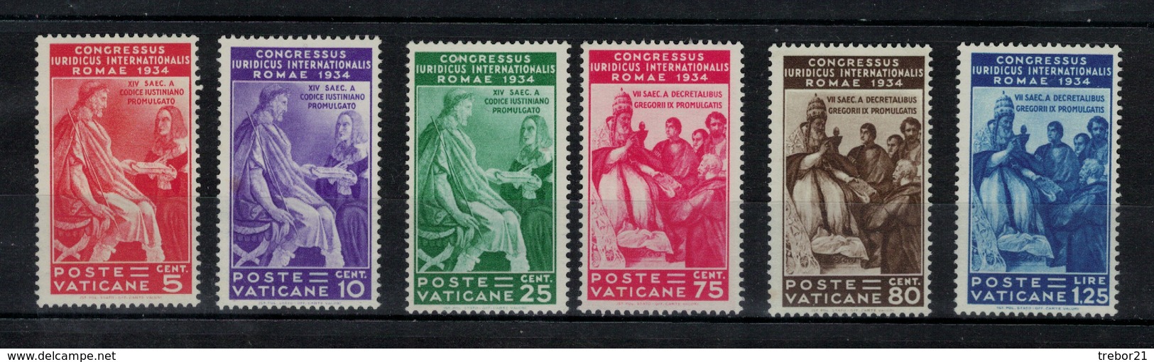 VATICAN - Yvert N° 66 à 71 - Unused Stamps