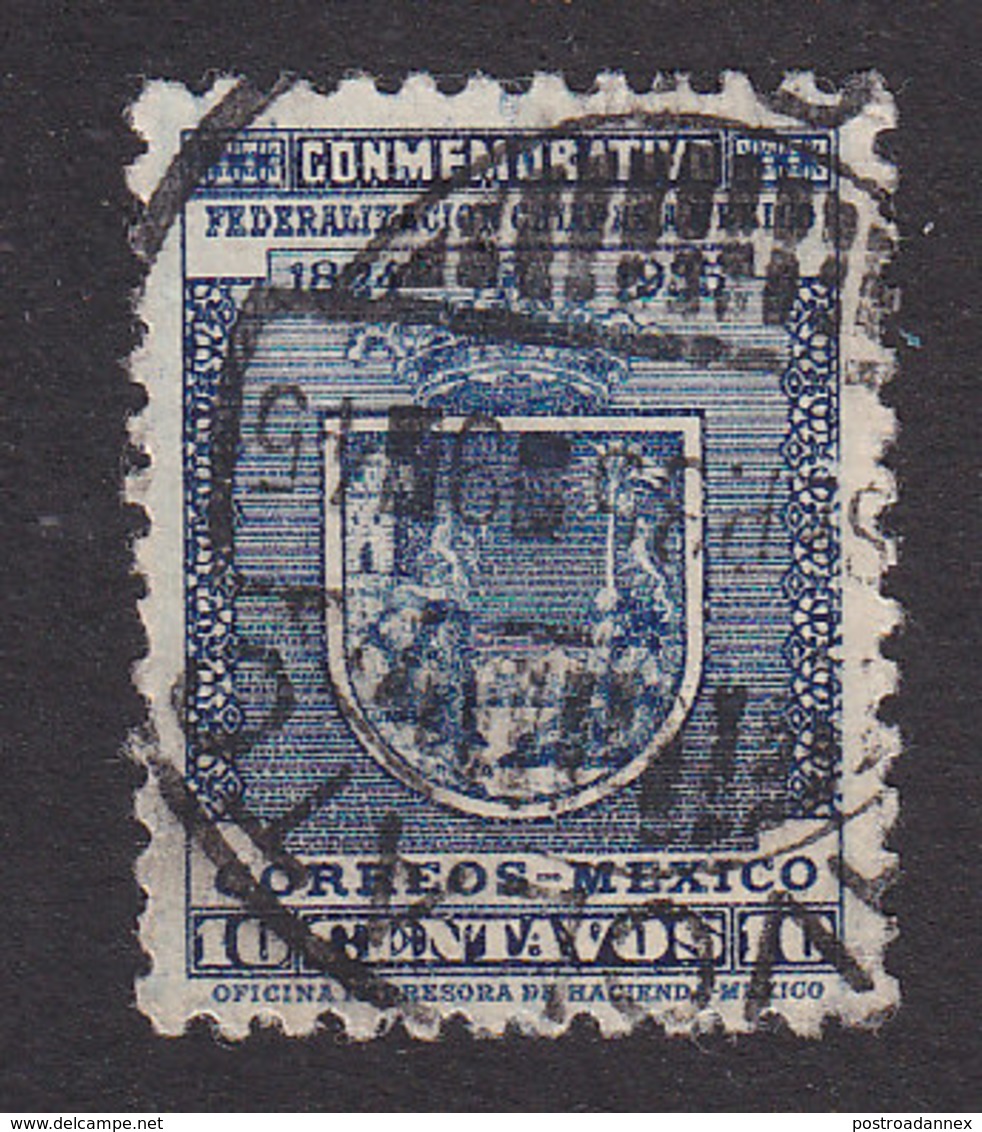 Mexico, Scott #734, Used, Arms Of Chiapas, Issued 1937 - Mexiko