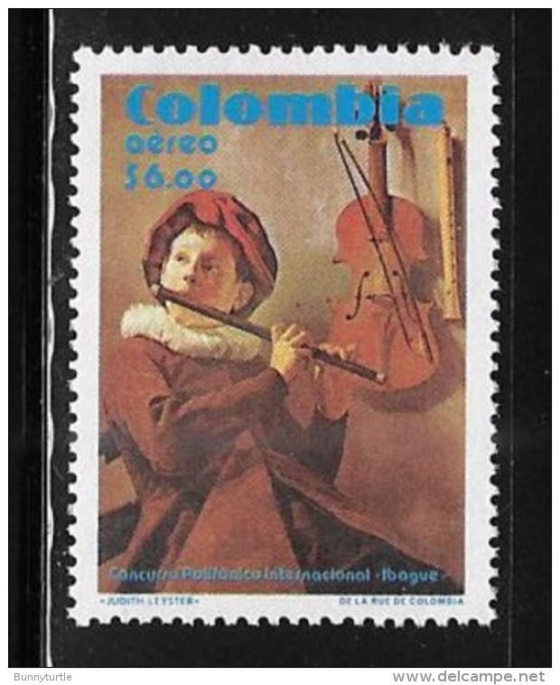 Colombia 1980 2nd Int'l Music Competition MNH - Kolumbien