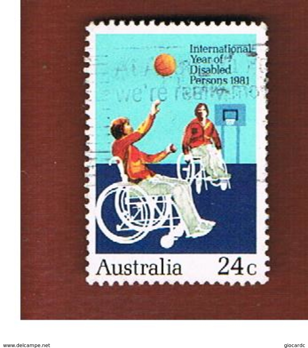 AUSTRALIA  - SG 827   -  1981 DISABLED  -    USED - Usati