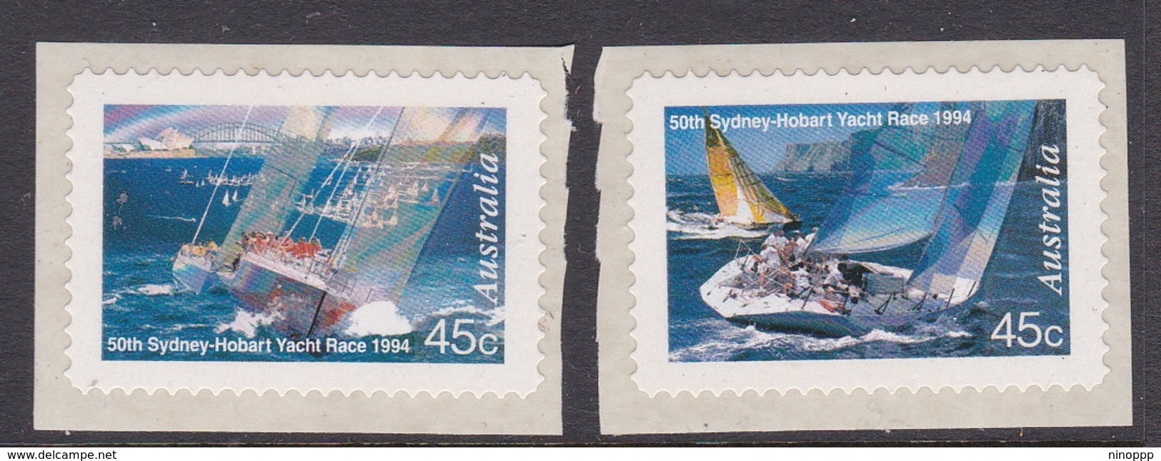 Australia ASC 1463f-1464f 1994 Sydney-Hobart Yacht Race, Self-Adhesive, Mint Never Hinged - Mint Stamps