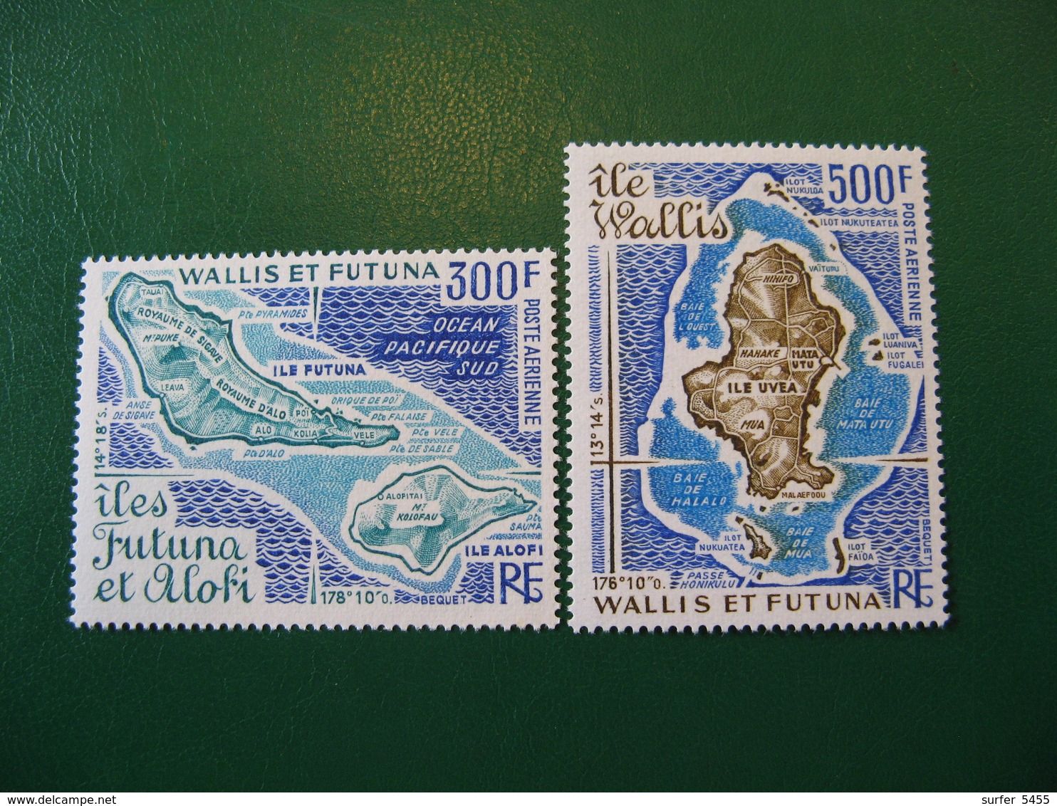 WALLIS YVERT POSTE AERIENNE N° 80/81 NEUFS** LUXE COTE 43,00 EUROS - Unused Stamps