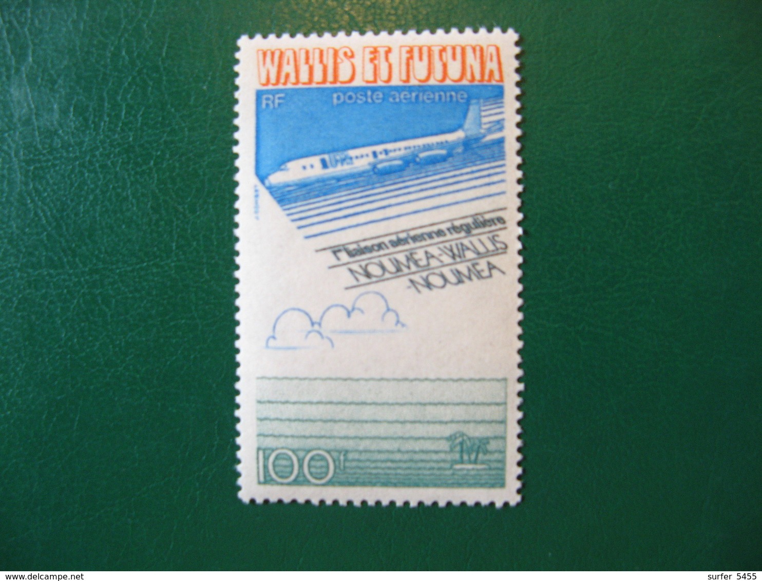 WALLIS YVERT POSTE AERIENNE N° 62 NEUF** LUXE COTE 8,60 EUROS - Unused Stamps