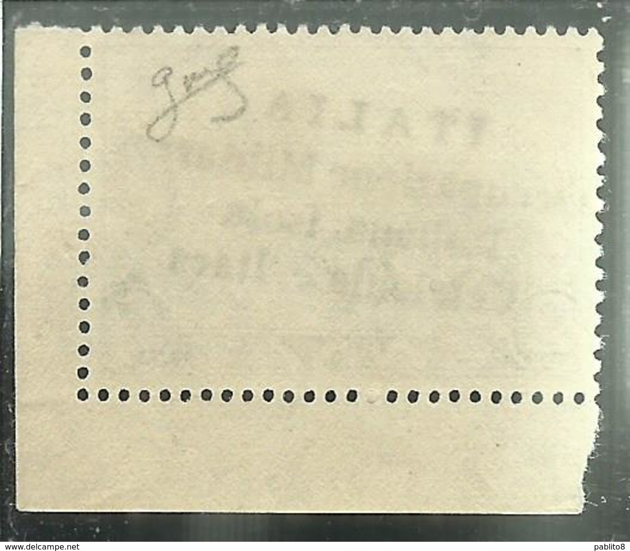 CEFALONIA E ITACA 1941 MITOLOGICA DRACME 2 D MNH FIRMATO SIGNED - Cefalonia & Itaca