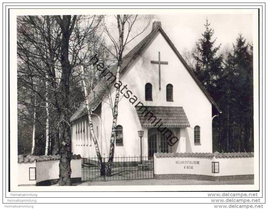 Wedel - Neuapostolische Kirche - Rissenerstrasse 23 - Foto-AK Grossformat - Wedel